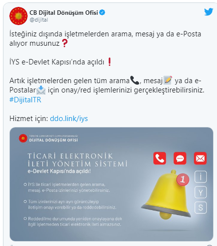 E-Devlet'te_Reklam_Mesajları_Nasıl_Engellenir?