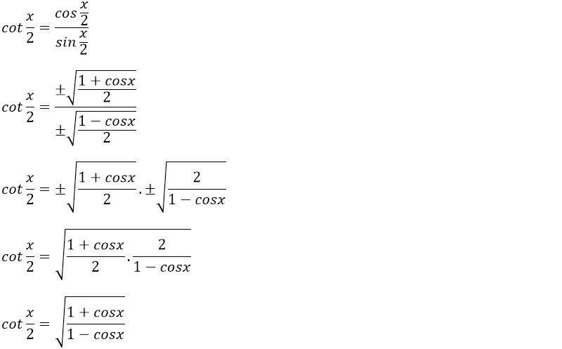 Yarım_Açı_Formülleri