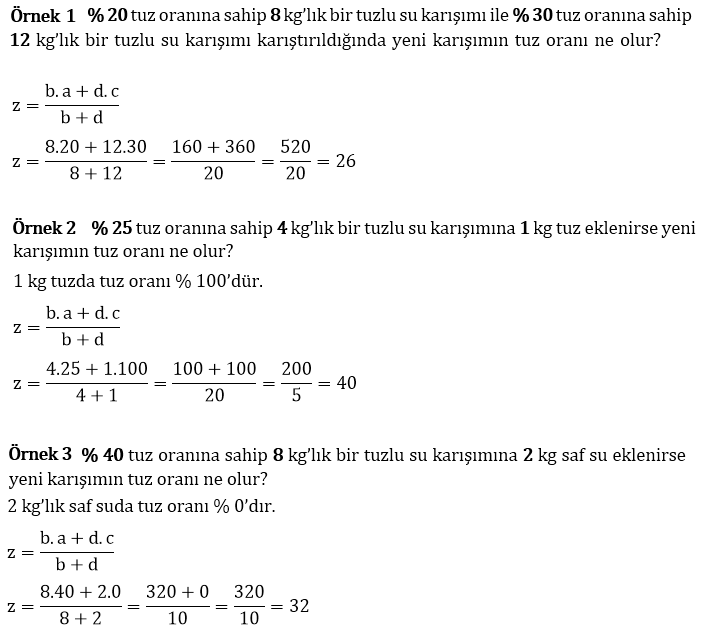 Karışım_Problemleri