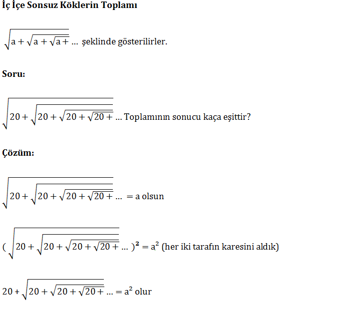 İç_içe_Sonsuz_Köklerin_Toplamı