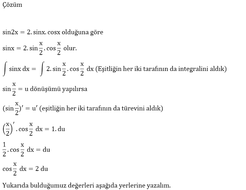 ∫_sinx_dx_İntegralinin_sonucu_neye_eşittir